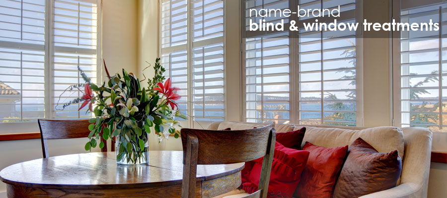 Name-Brand Blinds & Window Treatments